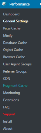 Aba General Settings W3 Total Cache